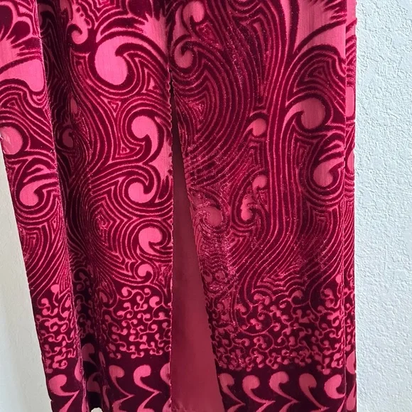 J PETERMAN vintage full length velvet sleeveless sheath - Picture 10 of 10